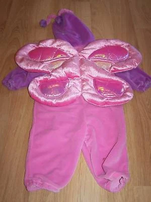 Bebé Bebé Talla 12 Meses Mini Ropa Rosa Mariposa Halloween Disfraz Mono Foto 1 de 2