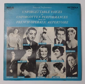 Unforgettable Voices in Performances from the French Operatic Repertoire vinyl - Picture 1 of 15