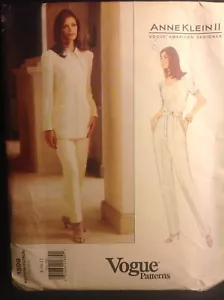 Pattern Vogue 1599, Anne Klein II jacket and pants size 8-12 - Picture 1 of 3