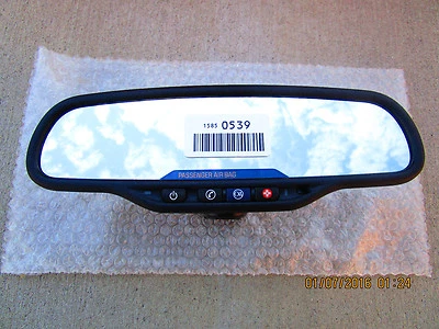 03 - 07 CADILLAC CTS CTS-V REAR VIEW MIRROR WITH AUTO DIM ONSTAR 15850539 NEW - Image 1 of 4