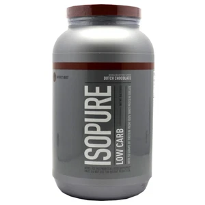 Nature's Best Isopure Low Carb Chocolate Protein Powder - Picture 1 of 3