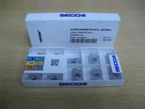 SECO Hartmetalleinsatz XOMX 180608TR M14 MP2501 **10 Stück** Original - Bild 1 von 1
