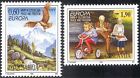 Yugoslavia 1995 Europa/Freedom/Eagle/Bike/Child/Toys/Elderly/Birds 2v set n19780