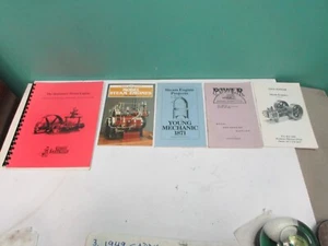 The Stationary Steam Engine Model Projects Tiny Power Supply Co. 5 Book Lot - Picture 1 of 7