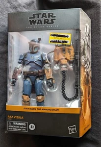 Star Wars: The Mandalorian Hasbro Black Series Paz Vizsla Nuevo en caja - Imagen 1 de 3