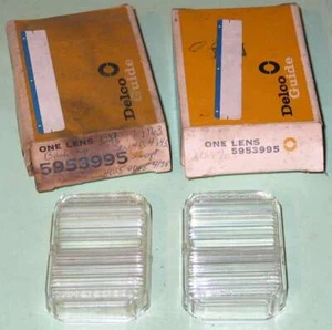 1963 Buick Special Skylark NOS backup lamp lenses 5953995 - Picture 1 of 3