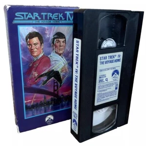 Vintage VHS STAR TREK IV THE VOYAGE HOME 1986 Paramount Pictures 1797 - Picture 1 of 11