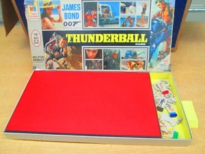 Vtg 1965 Milton Bradley No.4547 Sean Connery James Bond 007 "Thunderball" Game - Picture 1 of 8