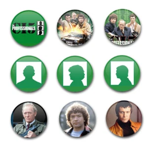 INSIGNIAS DE BOTÓN 25mm 1" x9 LOS PROFESIONALES - Imagen 1 de 1