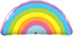 36" Radiant Rainbow Foil Balloon - Qualatex party supply decoration - Picture 1 of 1
