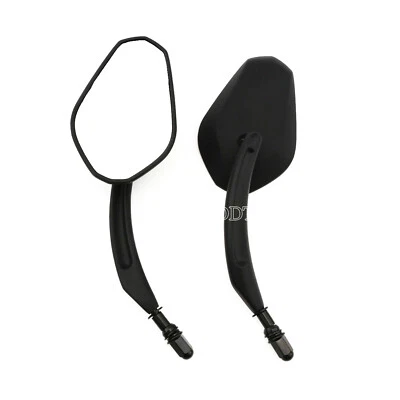 Espejos retrovisores laterales negros para motocicleta Harley Davidson Cross Bones Low Rider Foto 1 de 4