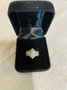 14 K Yellow Gold Engagement Ring - Picture 1 of 8