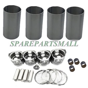 Cylinder Liners & Piston kit & Piston Rings Fit For Mitsubishi Fuso Canter 4D34 - Bild 1 von 4
