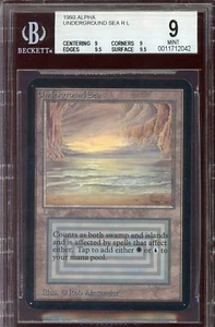 MINT BGS 9 Alpha Underground Sea ~ Quad++ 9.5 ~ Vintage MTG/Magic!!! - Picture 1 of 2