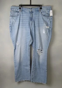Goldie Blues Jeans Womens 22W Short Blue Cheeky Slim Boot Flare High Rise Curvy - Picture 1 of 6