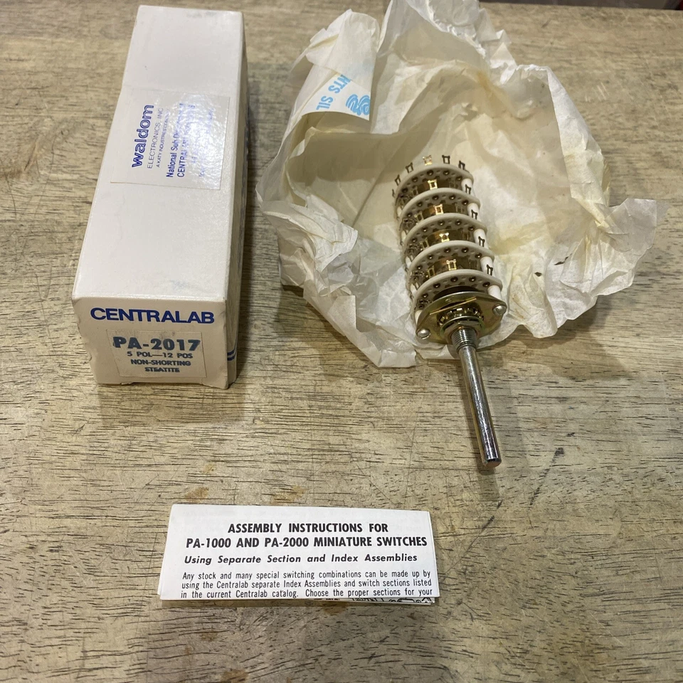 CENTRALAB PA-2017 / PA2017 (NEW IN BOX) - Image 1 of 4