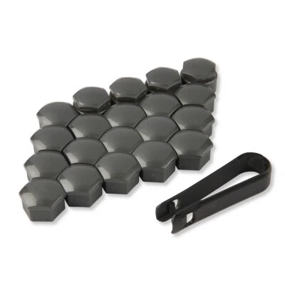 CUBIERTAS DE TUERCA DE RUEDA PEUGEOT TAPAS DE PERNOS 108 1007 2008 3008 5008 17 mm gris Foto 1 de 4