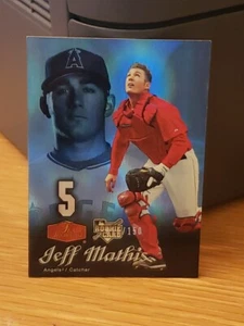2006 Flair Showcase Jeff Mathis #104 RC 16/150 ANGELS - Picture 1 of 3