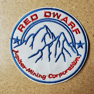 Red Dwarf Jupiter Mining Corporation 3,5" gestickter Aufnäher - USA Versand - Bild 1 von 3