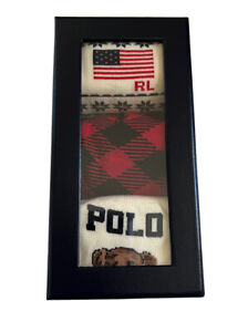 NWT Polo Ralph Lauren Socks Gift Set (3 Pairs)  9-11 Fits Shoe size 4 to 10.5