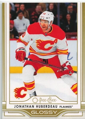 2025-26 Upper Deck Series 1  OPC GOLD GLOSSY  Jonathan Huberdeau - Image 1 of 2