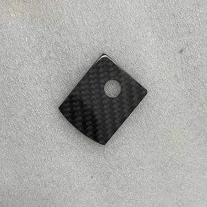 Dry Carbon Fiber Parking Button Cover Trim for Maserati GranTurismo GC 2008-2017 - Picture 1 of 5