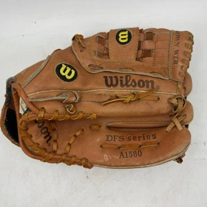Wilson A1580 Baseball Glove DFS Series 12" Right Hand Throw RHT Brown Leather - Picture 1 of 5