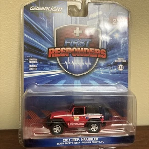 First Responder 2011 Jeep Wrangler Volusia County Florida 1:64 Diecast LESEN - Bild 1 von 9