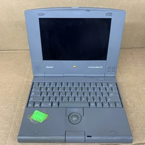 Vintage Genuine Macintosh PowerBook DUO 230 M7777 Laptop - UNTESTED - Picture 1 of 7