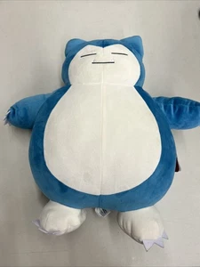 NUEVO - Pokémon Snorlax Almohada Suave Compañero 18 Pulgadas Jazwares Peluche Pokémon - Imagen 1 de 3