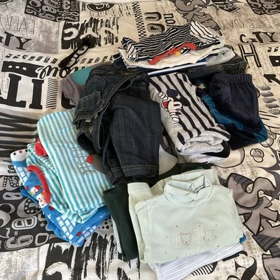 Lot Vêtements Bébé 6 Mois Hiver  Garçon Très Bon État - Photo 1/4