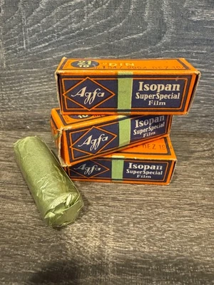 НЕМЕЦКИЙ ВИНТАЖНЫЙ ФИЛЬМ AGFA ВРЕМЕН ВТОРОЙ МИРОВОЙ ВОЙНЫ ISOPAN SUPER SPECIAL 1944 - Изображение 1 из 4