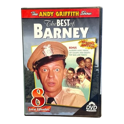The Andy Griffith Show - The Best of Barney: 8 Episodes (DVD, 2000) NEW!! - Image 1 of 4