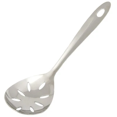 Chef Craft Select Slotted Serving Spoon, 9.5 inch, Stainless Steel - Image 1 of 3