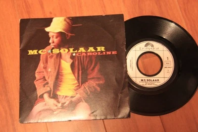 Vinyle 45t " Mc Solaar " Caroline ( Polydor 865 540 ) 1991 - Photo 1/2