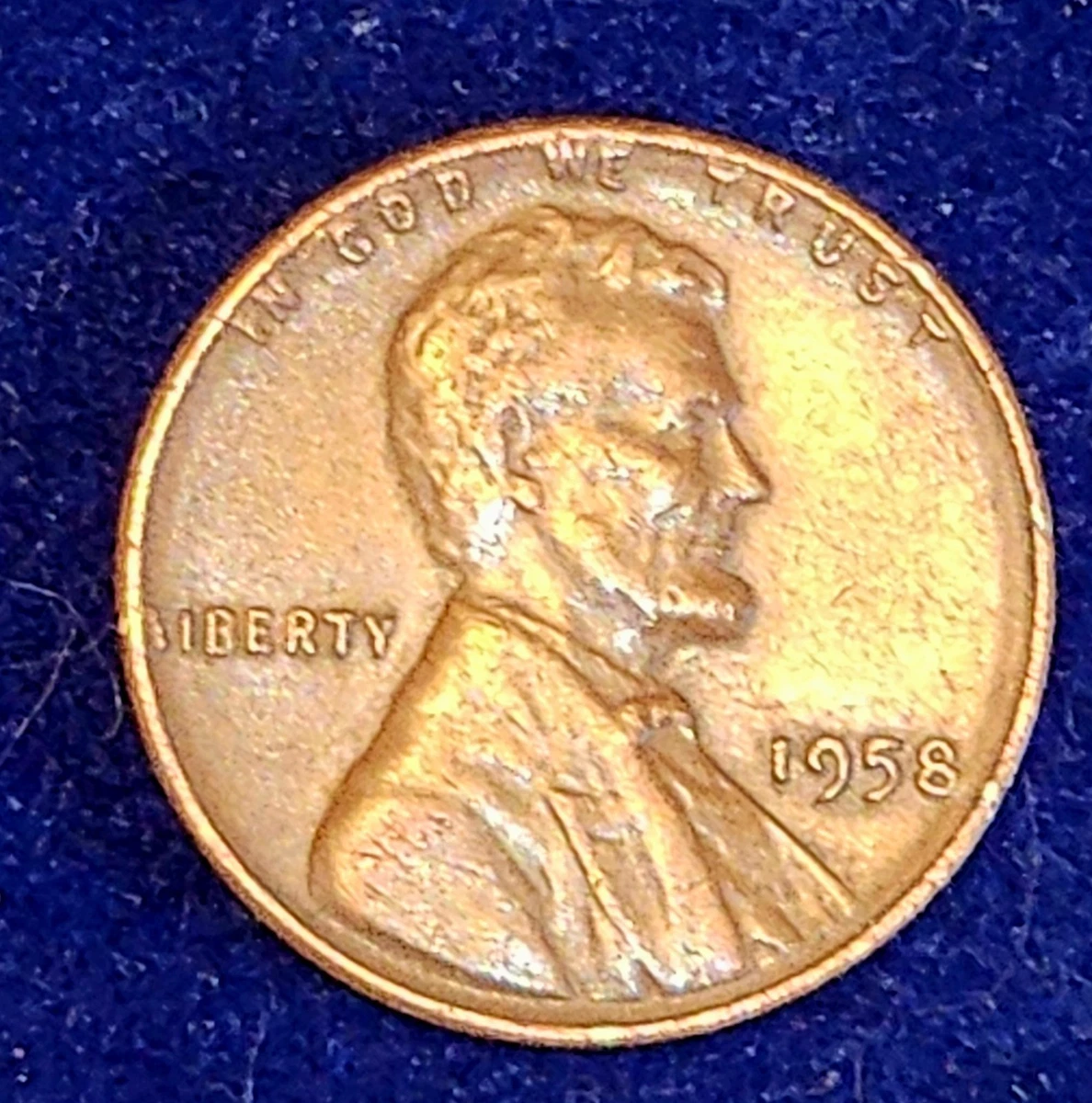 1958 林肯麦穗美国错误便士硬币| eBay