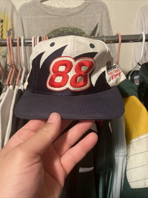 Sombrero de diente de tiburón Dale Jarrett con logotipo de colección diente de tiburón S ¡limpio de dientes! Foto 1 de 4