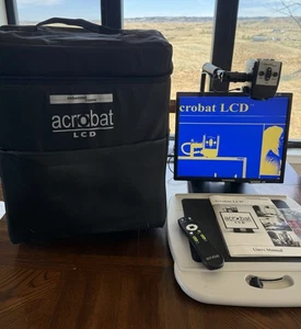 Acrobat LCD Enhanced Vision ACVE19A +Case And X-Y Table Remote Instructions - Picture 1 of 18