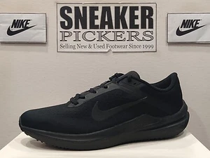 Nike Men's Zoom Winflo 10 Running - Size: 12.5 - DV4022 001 - Black / Gray - NEW - Picture 1 of 15