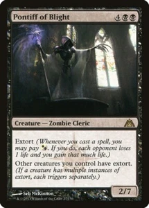 Dragon's Maze Pontiff of Blight MTG Magic the Gathering NM - Picture 1 of 1