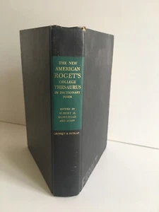 The Nueva American ROGET'S College Thesauri IN Dictionary Forma Grosset Dunlap - Imagen 1 de 7