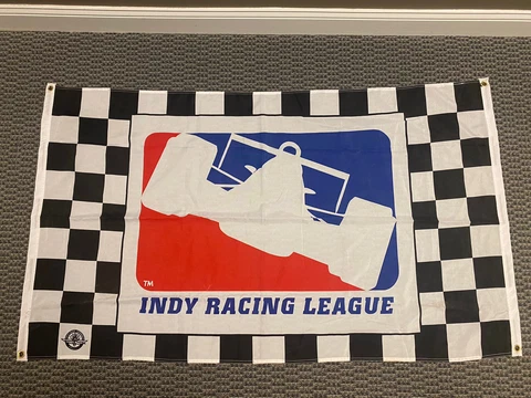 Indy Racing League Checkered Flag Indy 500 Indy Car 3’x5’ Cover