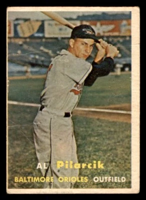 1957 Topps Baseball #311 Al Pilarcik PR - Image 1 of 2