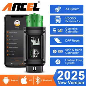 Diesel Heavy Duty Truck OBD Scanner DPF Regen Semi Truck Code Reader for Cummins - Picture 1 of 7