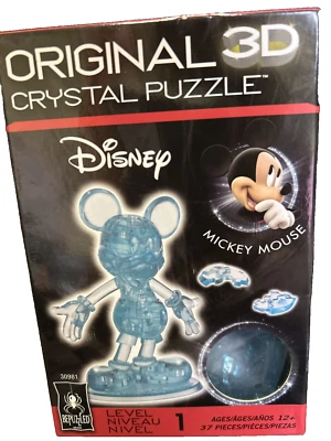Quebra-cabeça de cristal 3D original Disney (Mickey Mouse) brinquedo/presente/decoração, confuso - Imagem 1 de 4