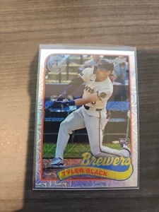 2024 Topps Update Series - 1989 Topps Chrome Silver Pack #T89CU-91 Tyler Black - Picture 1 of 2