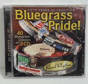 BLUEGRASS PRIDE!: 40 Bluegrass Classics on 2 CD'S (CD) NEW SEALED - Picture 1 of 5