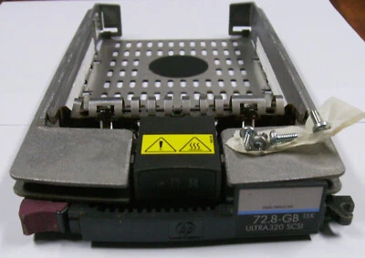 Bandejas de disco duro HP Compaq / Caddy 313370-006 313370-005 SCSI 1" con tornillos Foto 1 de 4