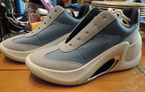 RARE MICHAEL KORS PROTOTYPE HIGH HEEL SNEAKERS BLUE WOMEN'S SZ 7.5 ONE OF A KIND - Picture 1 of 7