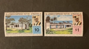 Stamps St Kitts-Nevis Scott #284-5 never hinged - Picture 1 of 1